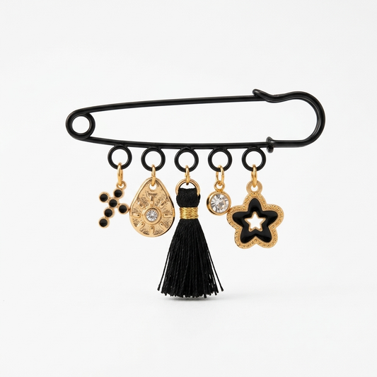 Broche 5 charms