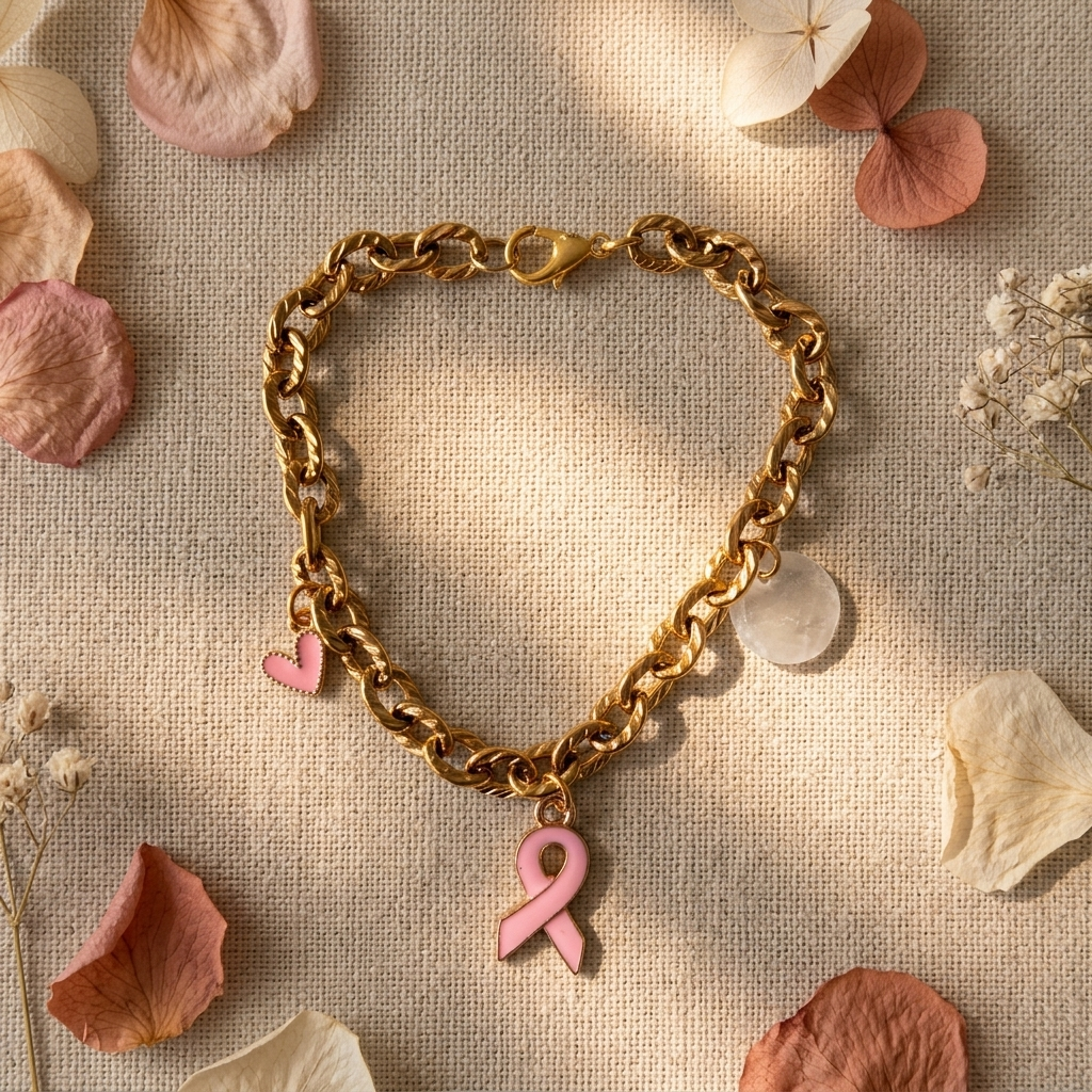 Bracelet Octobre Rose