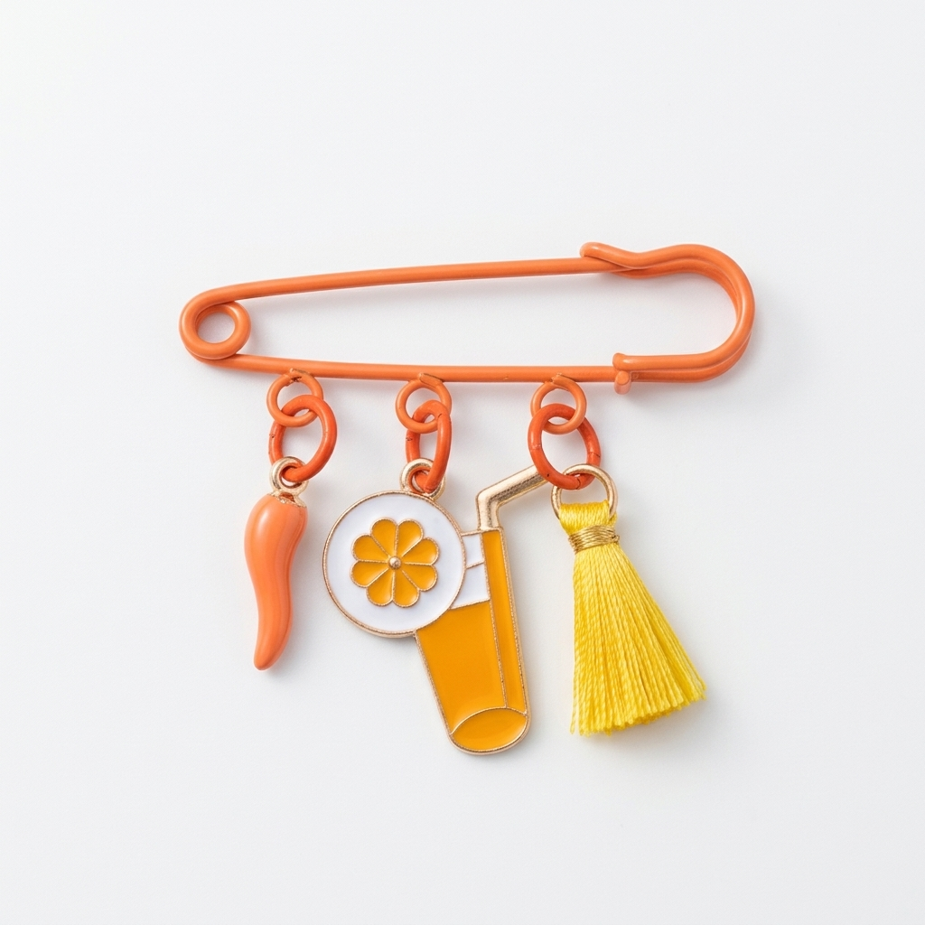 Broches couleur