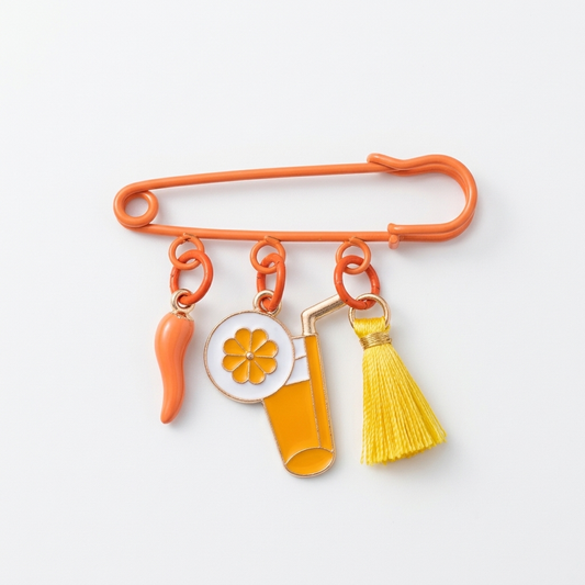 Broches couleur