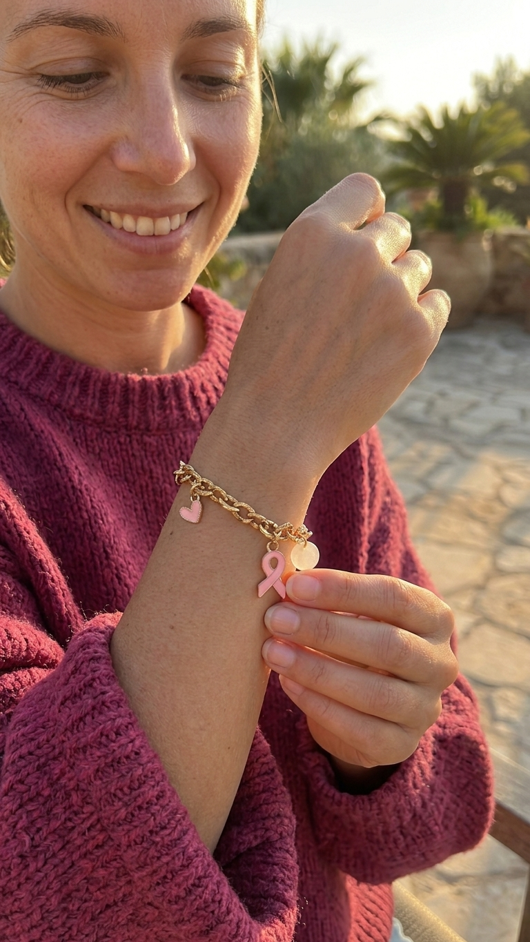 Bracelet Octobre Rose