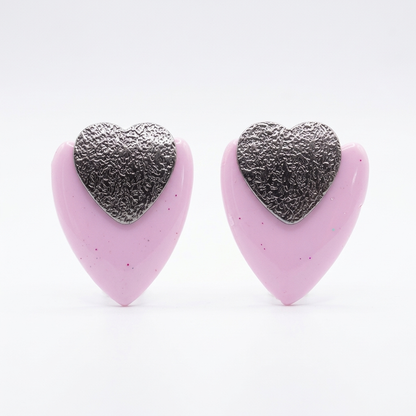Boucles d’oreilles Octobre Rose