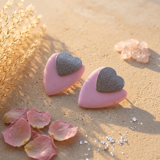 Boucles d’oreilles Octobre Rose